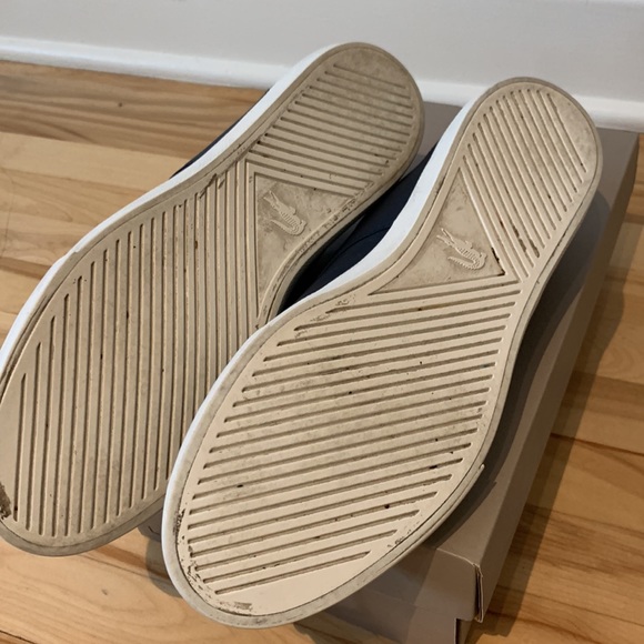 Lacoste navy blue men’s shoes - Picture 11 of 16